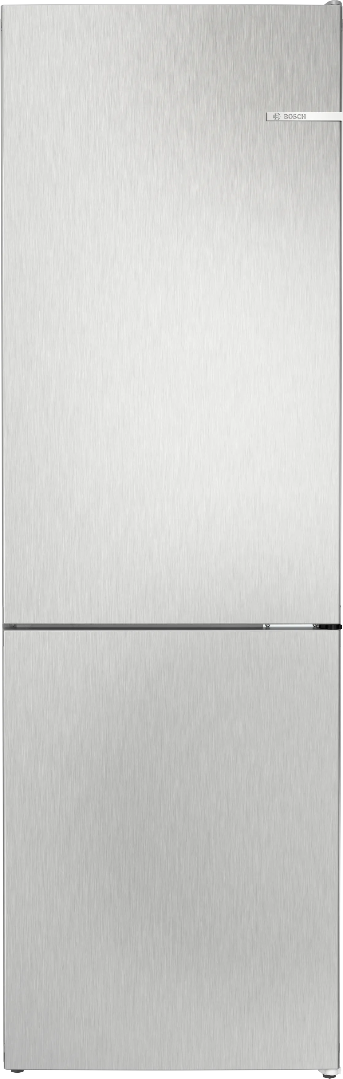 Réfrigérateur combiné No Frost 321 L inox (186 x 60 cm)