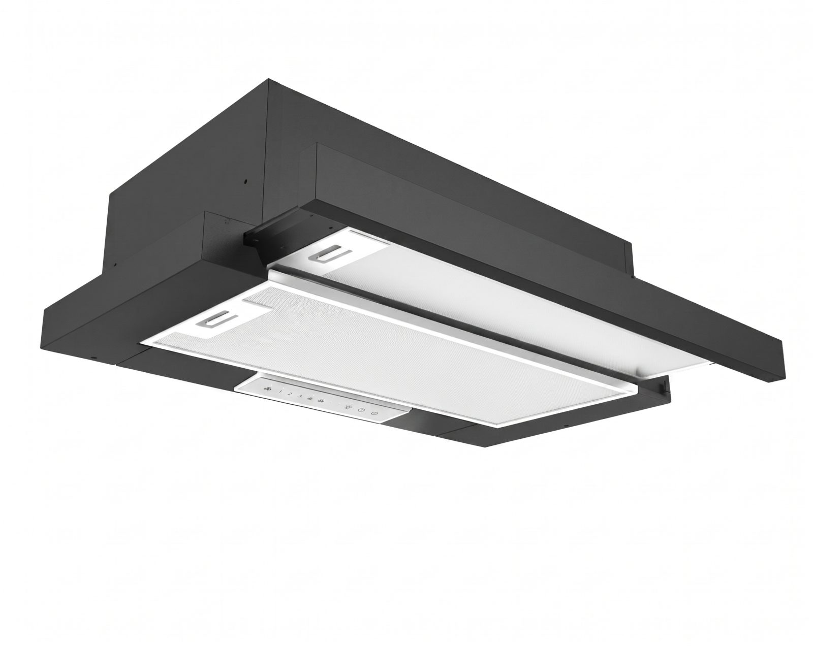 Hotte télescopique Noir; 60cm