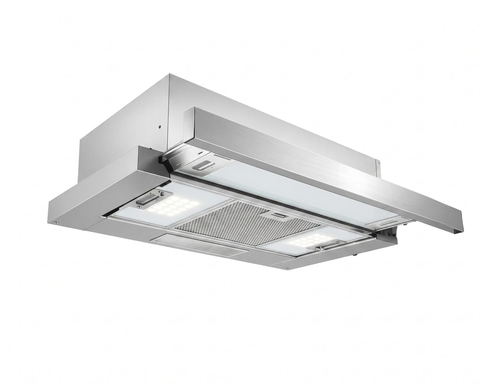 Hotte télescopique Inox ; 60cm