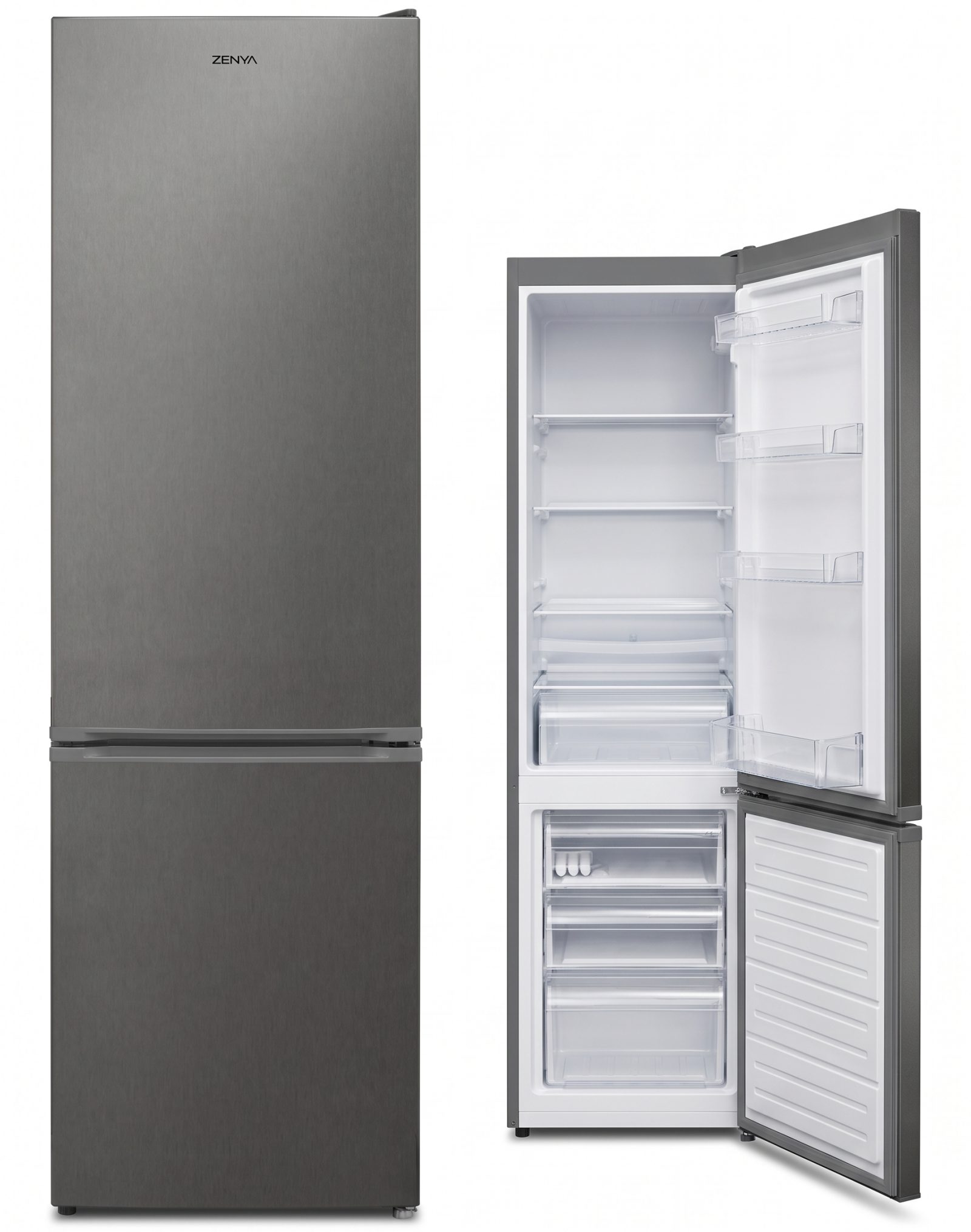 Réfrigérateur Combiné Zenya Silver 320 Litres